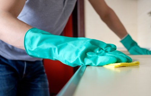 Final stage of a carpet cleaning complaints review